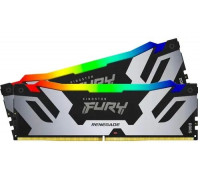 Оперативная память DDR5 32Gb (2x16Gb) 6000MHz Kingston FURY Renegade Silver RGB 32-38-38 (KF560C32RSAK2-32)